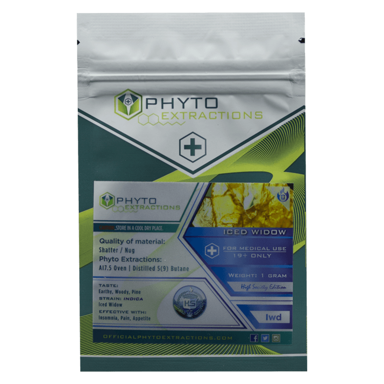 Phyto – Iced Widow – 1g or 7g | BC Weed Edible Canada Phyto – Iced Widow – 1g or 7g | BC Weed Edible Canada