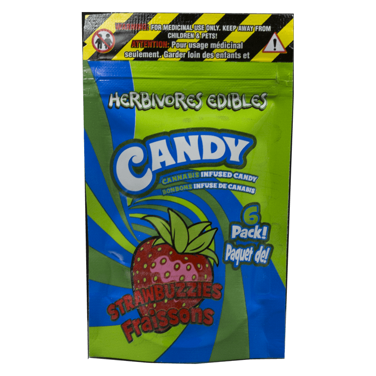 Herbivores Edibles – Strawbuzzies Gummies | BC Weed Edible Canada Herbivores Edibles – Strawbuzzies Gummies | BC Weed Edible Canada