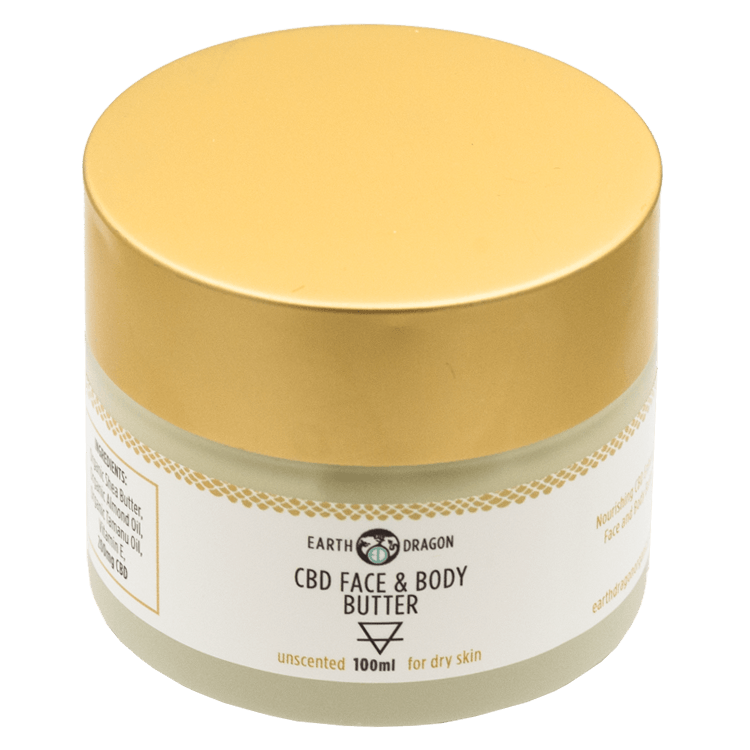Earth Dragon – CBD Face and Body Butter – 50ml | BC Weed Edible Canada Earth Dragon – CBD Face and Body Butter – 50ml | BC Weed Edible Canada