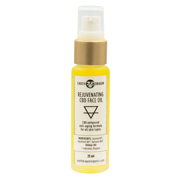 Earth Dragon – CBD Rejuvenating Face Oil – 25ml | BC Weed Edible Canada Earth Dragon – CBD Rejuvenating Face Oil – 25ml | BC Weed Edible Canada