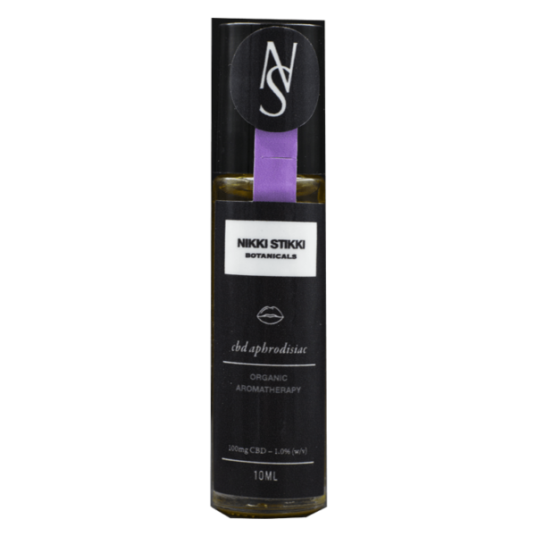 Nikki Stikki Botanicals – Organic Aromatherapy – CBD Aphrodisiac Roller 100mg CBD | BC Weed Edible Canada Nikki Stikki Botanicals – Organic Aromatherapy – CBD Aphrodisiac Roller 100mg CBD | BC Weed Edible Canada