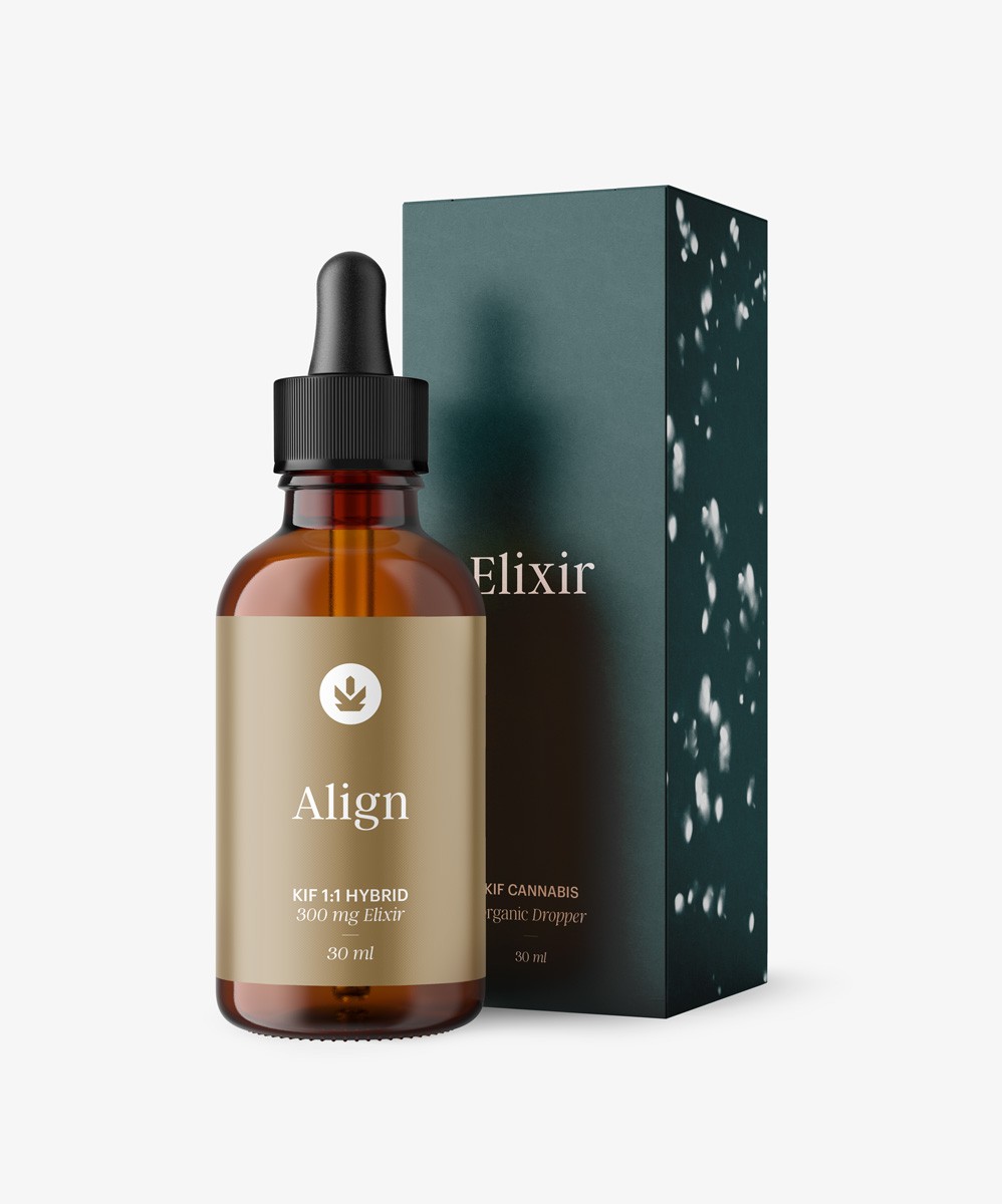 Kif Life – Align – 1:1 THC/CBD Elixir – 300mg | BC Weed Edible Canada Kif Life – Align – 1:1 THC/CBD Elixir – 300mg | BC Weed Edible Canada