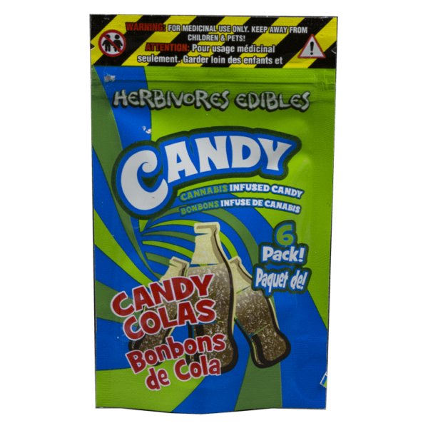 Herbivores Edibles – Candy Cola Gummies | BC Weed Edible Canada Herbivores Edibles – Candy Cola Gummies | BC Weed Edible Canada