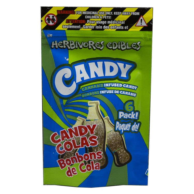 Herbivores Edibles – Candy Cola Gummies | BC Weed Edible Canada Herbivores Edibles – Candy Cola Gummies | BC Weed Edible Canada