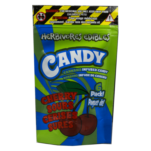 Herbivores Edibles – Cherry Sours Gummies | BC Weed Edible Canada Herbivores Edibles – Cherry Sours Gummies | BC Weed Edible Canada