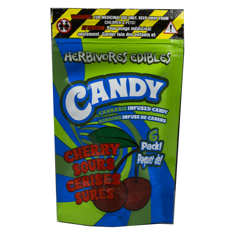 Herbivores Edibles – Cherry Sours Gummies | BC Weed Edible Canada Herbivores Edibles – Cherry Sours Gummies | BC Weed Edible Canada