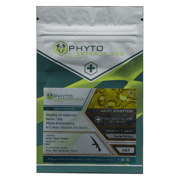 Phyto – AK47 Shatter | BC Weed Edible Canada Phyto – AK47 Shatter | BC Weed Edible Canada