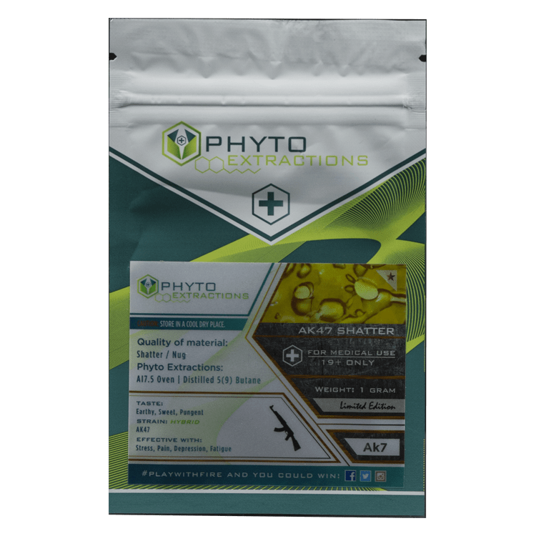 Phyto – AK47 Shatter | BC Weed Edible Canada Phyto – AK47 Shatter | BC Weed Edible Canada