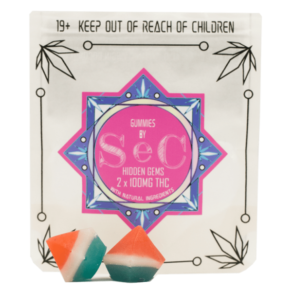 SEC – Hidden Gems – 200mg THC | BC Weed Edible Canada SEC – Hidden Gems – 200mg THC | BC Weed Edible Canada