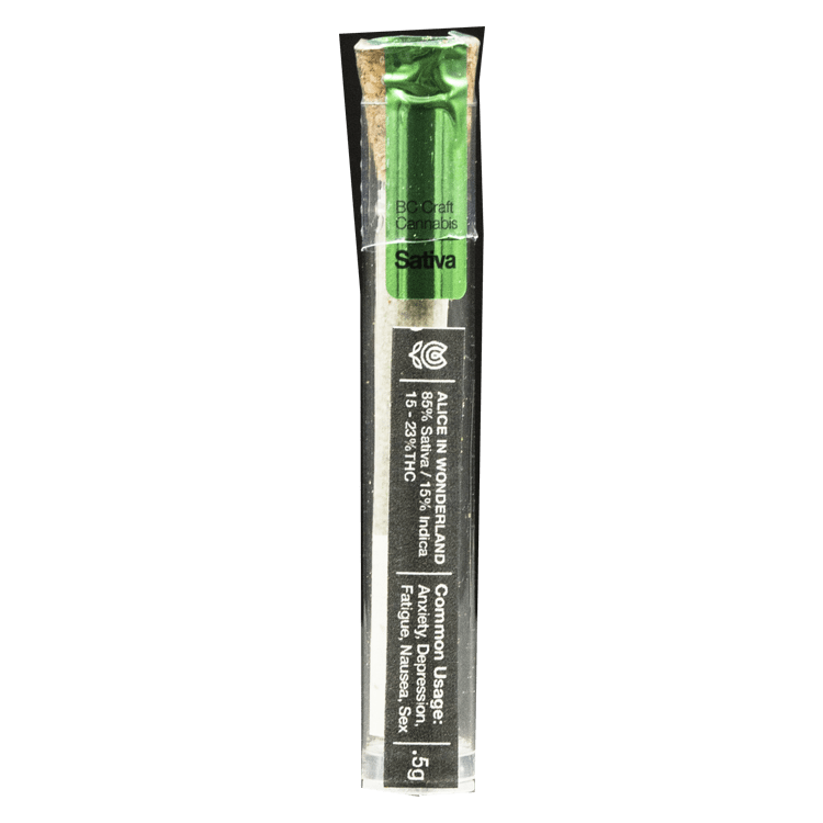 Flowerpwr – Pre-Roll – Alice In Wonderland – 0.5g | BC Weed Edible Canada Flowerpwr – Pre-Roll – Alice In Wonderland – 0.5g | BC Weed Edible Canada