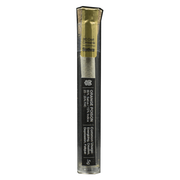 Flowerpwr – Pre-Roll – Orange Poison – 1g or 0.5g | BC Weed Edible Canada Flowerpwr – Pre-Roll – Orange Poison – 1g or 0.5g | BC Weed Edible Canada