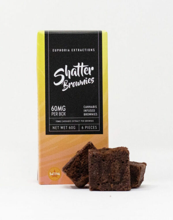 Euphoria Extractions – Shatter Brownies (Sativa) | BC Weed Edible Canada Euphoria Extractions – Shatter Brownies (Sativa) | BC Weed Edible Canada