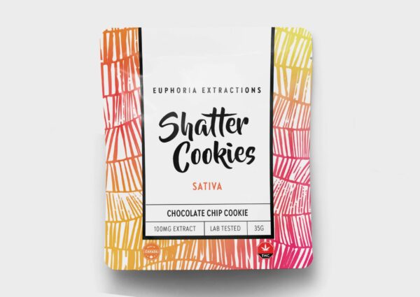 Euphoria Extractions – Chocolate Chip Cookie – Sativa – 100mg THC | BC Weed Edible Canada Euphoria Extractions – Chocolate Chip Cookie – Sativa – 100mg THC | BC Weed Edible Canada