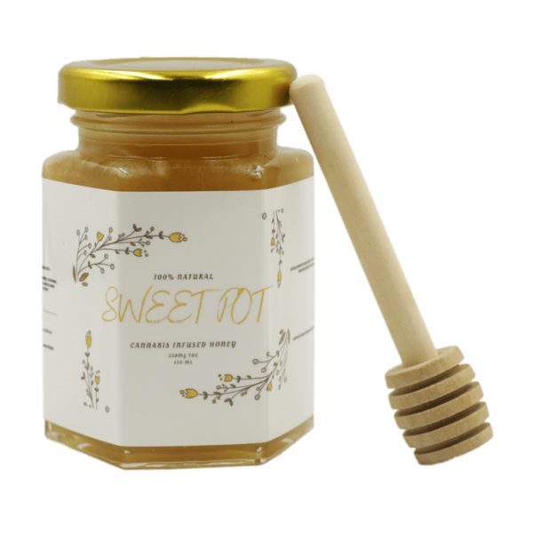 Sweet Pot – Infused CBD Clover Honey – 500mg | BC Weed Edible Canada Sweet Pot – Infused CBD Clover Honey – 500mg | BC Weed Edible Canada