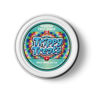 Trippy Treats – Hawaiian Fruit Punch Gummies – 400mg THC | BC Weed Edible Canada Trippy Treats – Hawaiian Fruit Punch Gummies – 400mg THC | BC Weed Edible Canada