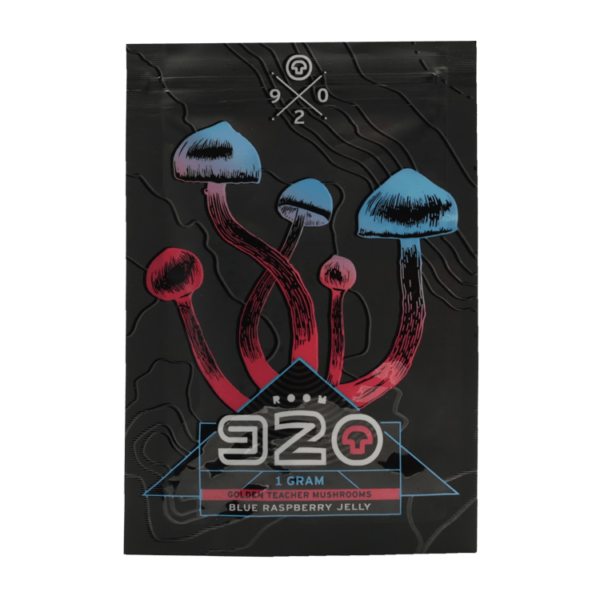 Room 920 – Blue Raspberry Jelly – 1 Gram (Golden Teacher Mushrooms) | BC Weed Edible Canada Room 920 – Blue Raspberry Jelly – 1 Gram (Golden Teacher Mushrooms) | BC Weed Edible Canada