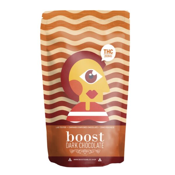 Boost – THC Dark Chocolate Bars – 200mg | BC Weed Edible Canada Boost – THC Dark Chocolate Bars – 200mg | BC Weed Edible Canada